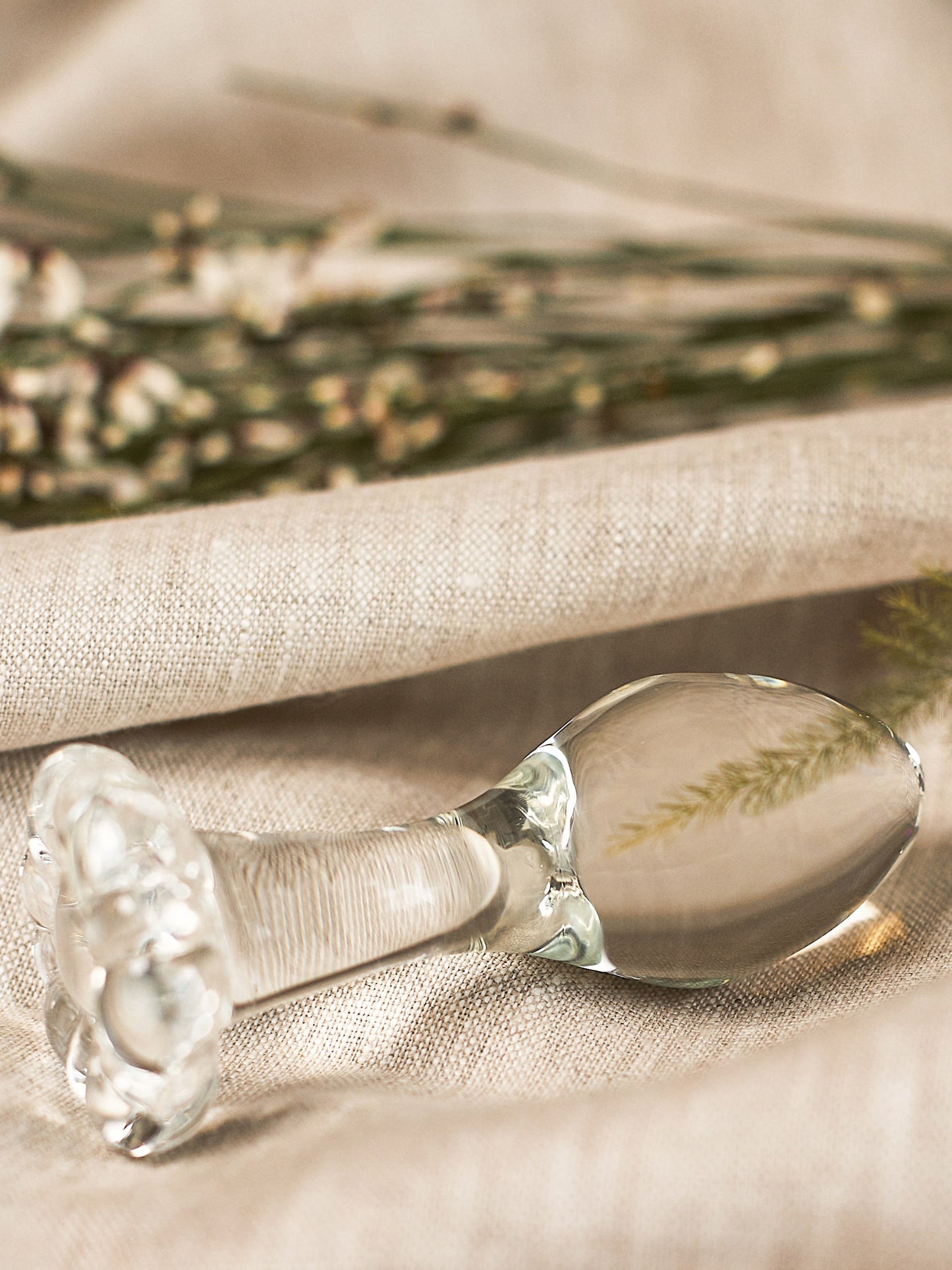 Litsea Glass Butt Plug