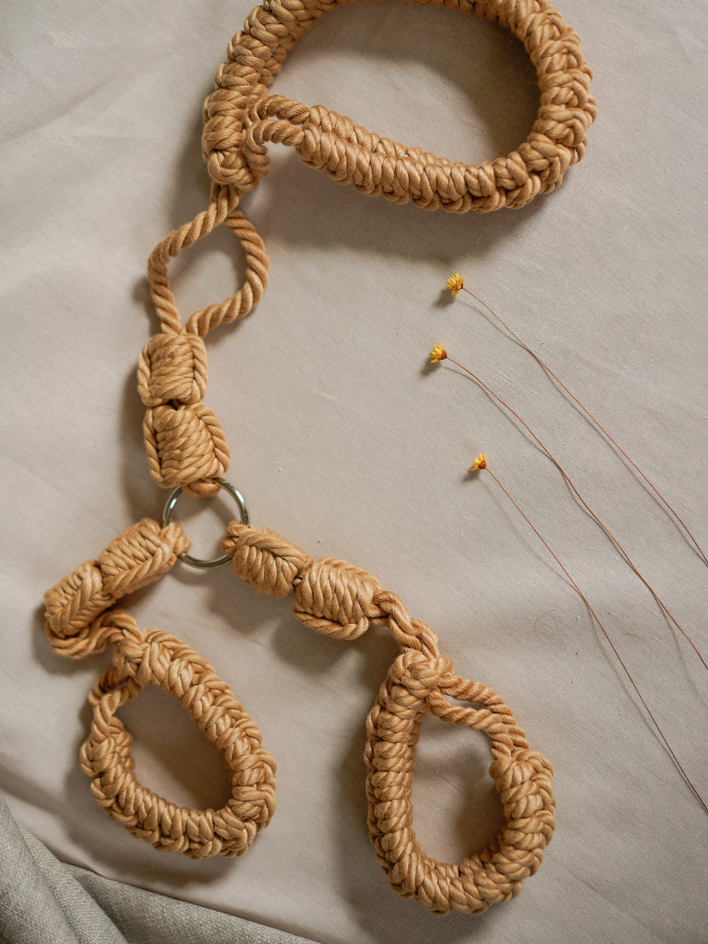 Kanuka collar to wrist restraint