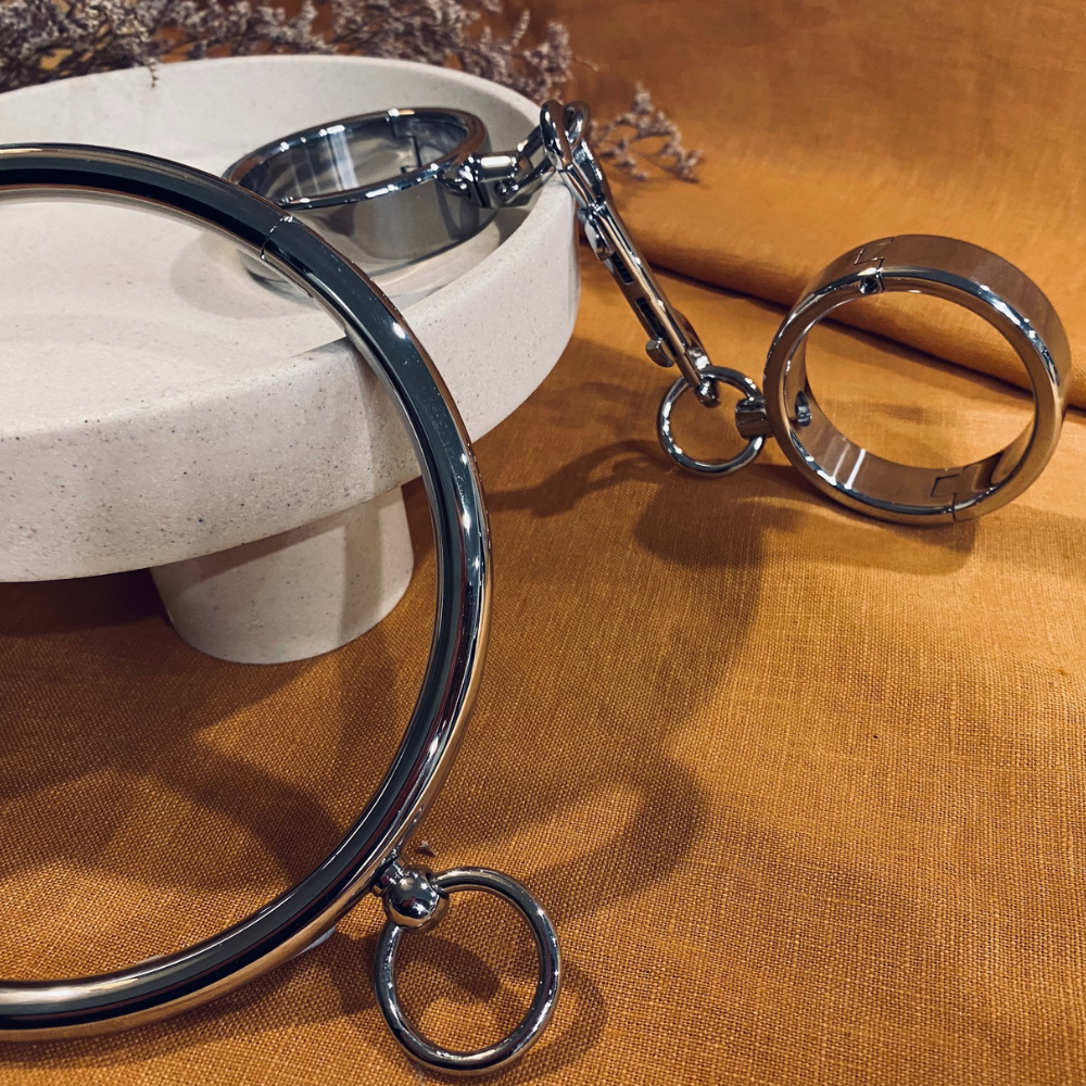 Celeste, Stainless Steel Cuffs