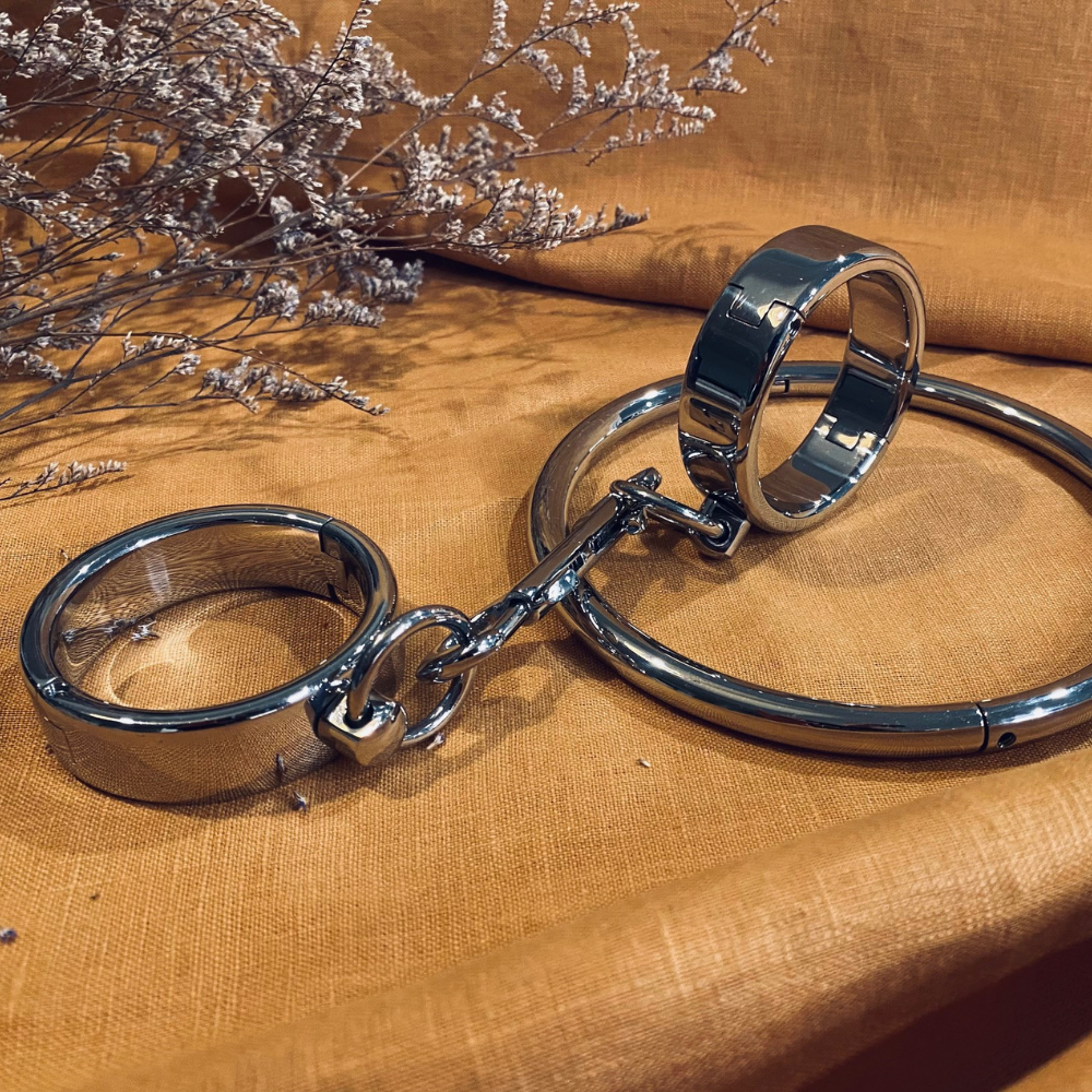 Celeste, Stainless Steel Cuffs