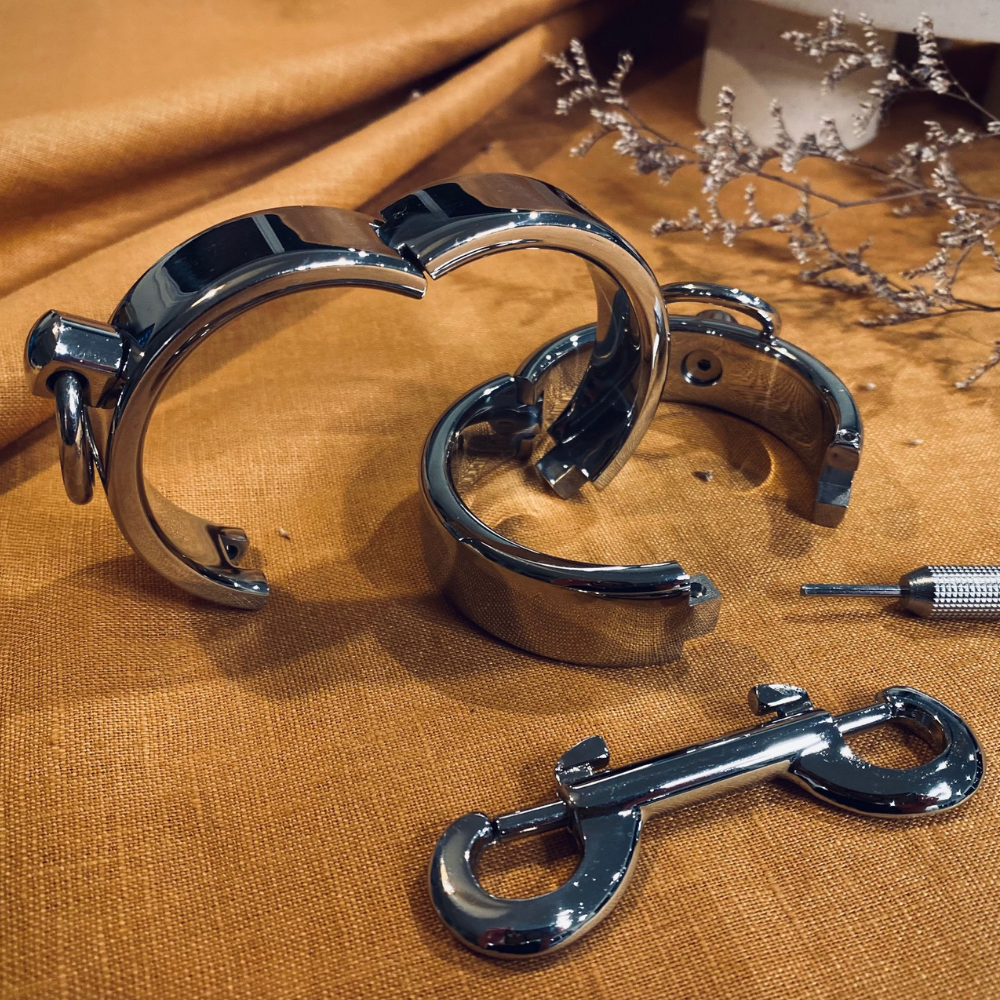 Celeste, Stainless Steel Cuffs