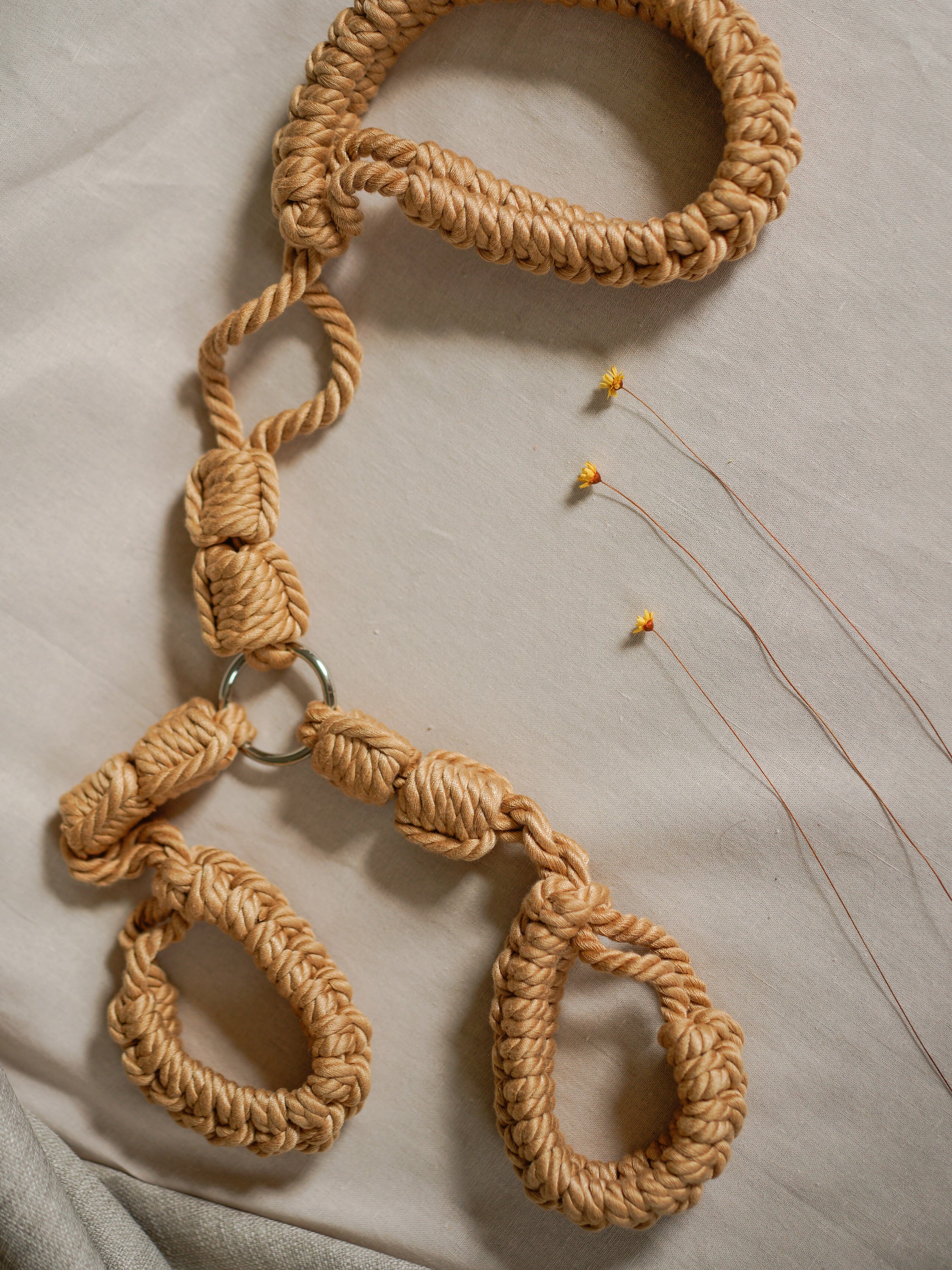 Kanuka collar to wrist restraint